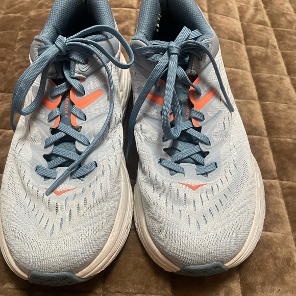 HOKA Women's Running Shoes, Blue Fog Plein Air, 6.5 Gently used - Picture 4 of 9